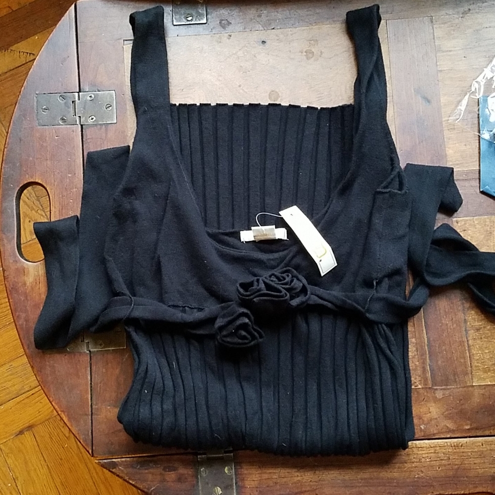 Zoe D dress. Black. Medium NWT